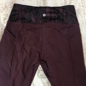 Lululemon leggings size 8